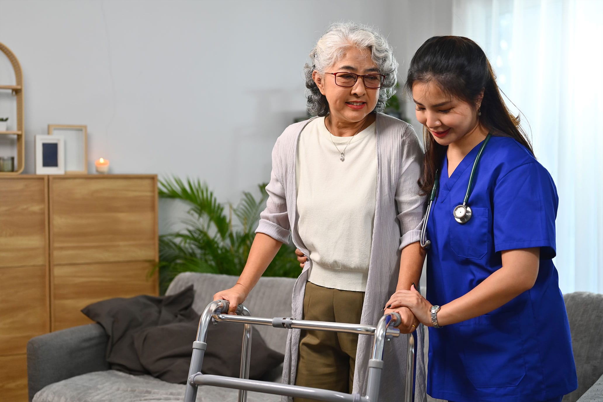 Nursing care at Ma Latika Aya Centre